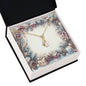Christmas Background 072 - 18K Yellow Gold Finish Alluring Beauty Necklace