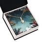Christmas Background 124 - 18K Yellow Gold Finish Alluring Beauty Necklace
