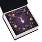 Christmas Background 023 - 18K Yellow Gold Finish Alluring Beauty Necklace