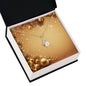 Christmas Background 053 - 18K Yellow Gold Finish Alluring Beauty Necklace