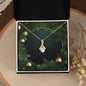 Christmas Background 103 - 18K Yellow Gold Finish Alluring Beauty Necklace
