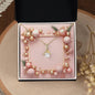 Christmas Background 038 - 18K Yellow Gold Finish Alluring Beauty Necklace