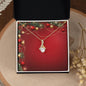 Christmas Background 046 - 18K Yellow Gold Finish Alluring Beauty Necklace