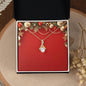 Christmas Background 013 - 18K Yellow Gold Finish Alluring Beauty Necklace