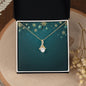 Christmas Background 017 - 18K Yellow Gold Finish Alluring Beauty Necklace