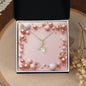 Christmas Background 060 - 18K Yellow Gold Finish Alluring Beauty Necklace