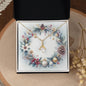 Christmas Background 075 - 18K Yellow Gold Finish Alluring Beauty Necklace