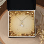 Christmas Background 052 - 18K Yellow Gold Finish Alluring Beauty Necklace