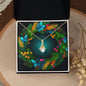 Christmas Background 122 - 18K Yellow Gold Finish Alluring Beauty Necklace