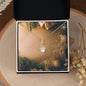 Christmas Background 096 - 18K Yellow Gold Finish Alluring Beauty Necklace