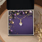 Christmas Background 054 - 18K Yellow Gold Finish Alluring Beauty Necklace