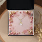 Christmas Background 010 - 18K Yellow Gold Finish Alluring Beauty Necklace