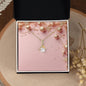 Christmas Background 040 - 18K Yellow Gold Finish Alluring Beauty Necklace