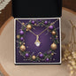Christmas Background 023 - 18K Yellow Gold Finish Alluring Beauty Necklace
