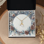 Christmas Background 085 - 18K Yellow Gold Finish Alluring Beauty Necklace