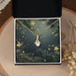 Christmas Background 114 - 18K Yellow Gold Finish Alluring Beauty Necklace