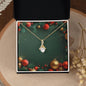 Christmas Background 115 - 18K Yellow Gold Finish Alluring Beauty Necklace