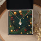 Christmas Background 118 - 18K Yellow Gold Finish Alluring Beauty Necklace