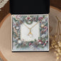 Christmas Background 077 - 18K Yellow Gold Finish Alluring Beauty Necklace