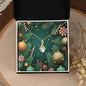 Christmas Background 129 - 18K Yellow Gold Finish Alluring Beauty Necklace