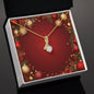 Christmas Background 034 - 18K Yellow Gold Finish Alluring Beauty Necklace