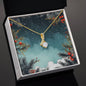 Christmas Background 124 - 18K Yellow Gold Finish Alluring Beauty Necklace