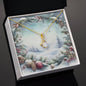 Christmas Background 086 - 18K Yellow Gold Finish Alluring Beauty Necklace