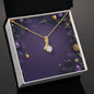 Christmas Background 065 - 18K Yellow Gold Finish Alluring Beauty Necklace
