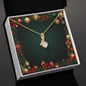 Christmas Background 066 - 18K Yellow Gold Finish Alluring Beauty Necklace