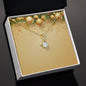 Christmas Background 050 - 18K Yellow Gold Finish Alluring Beauty Necklace