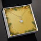Christmas Background 056 - 18K Yellow Gold Finish Alluring Beauty Necklace