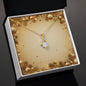 Christmas Background 052 - 18K Yellow Gold Finish Alluring Beauty Necklace