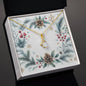 Christmas Background 092 - 18K Yellow Gold Finish Alluring Beauty Necklace