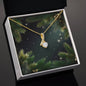 Christmas Background 112 - 18K Yellow Gold Finish Alluring Beauty Necklace