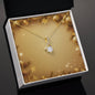 Christmas Background 031 - 18K Yellow Gold Finish Alluring Beauty Necklace