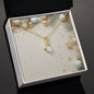 Christmas Background 041 - 18K Yellow Gold Finish Alluring Beauty Necklace