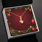 Christmas Background 036 - 18K Yellow Gold Finish Alluring Beauty Necklace