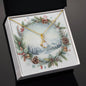Christmas Background 083 - 18K Yellow Gold Finish Alluring Beauty Necklace