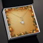 Christmas Background 032 - 18K Yellow Gold Finish Alluring Beauty Necklace