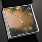 Christmas Background 096 - 18K Yellow Gold Finish Alluring Beauty Necklace