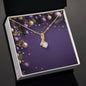 Christmas Background 054 - 18K Yellow Gold Finish Alluring Beauty Necklace