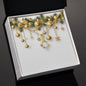 Christmas Background 043 - 18K Yellow Gold Finish Alluring Beauty Necklace