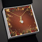 Christmas Background 020 - 18K Yellow Gold Finish Alluring Beauty Necklace