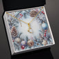 Christmas Background 080 - 18K Yellow Gold Finish Alluring Beauty Necklace