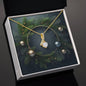 Christmas Background 108 - 18K Yellow Gold Finish Alluring Beauty Necklace