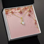 Christmas Background 040 - 18K Yellow Gold Finish Alluring Beauty Necklace