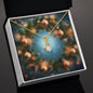 Christmas Background 107 - 18K Yellow Gold Finish Alluring Beauty Necklace