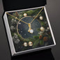 Christmas Background 102 - 18K Yellow Gold Finish Alluring Beauty Necklace
