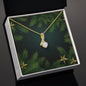 Christmas Background 113 - 18K Yellow Gold Finish Alluring Beauty Necklace