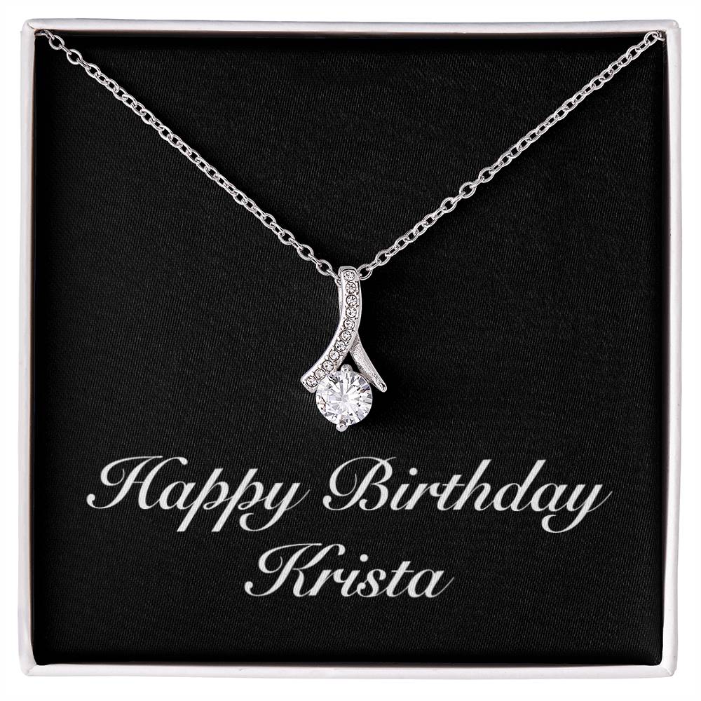Happy Birthday Krista v2 - Alluring Beauty Necklace